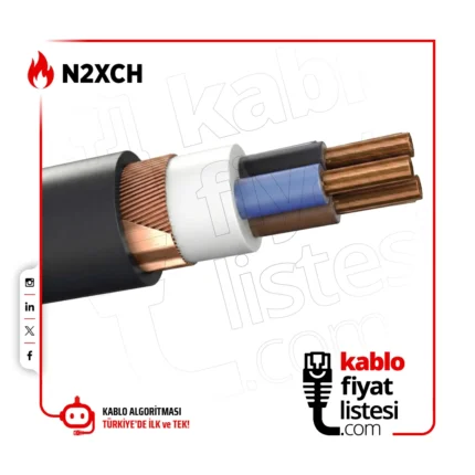 3x185/95 mm² N2XCH Halojensiz Kablo - Öznur Kablo